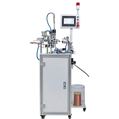 4-pulzier Pjazza Semi-awtomatika Hall Coil Winding Machine